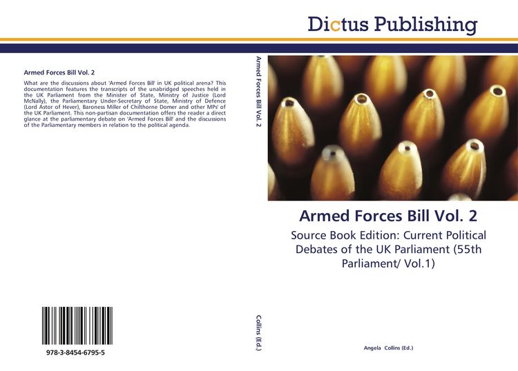 Produktbild: Armed Forces Bill Vol. 2