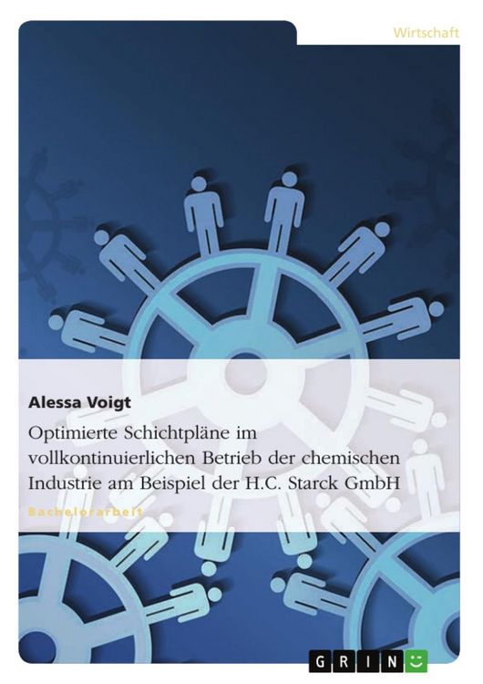 Produktbild: Optimierte Schichtpl&auml;ne im vollkontinuierlichen Betrieb der chemischen Industrie