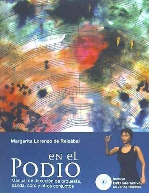 Produktbild: En el podio : manual de direcci&oacute;n de orquesta, banda, coro y otros conjuntos