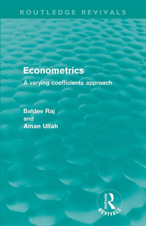Produktbild: Econometrics (Routledge Revivals)