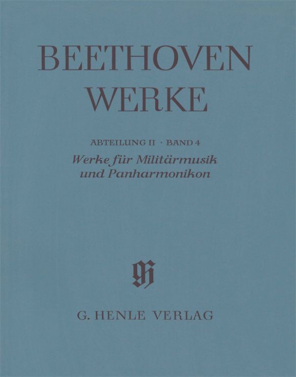 Produktbild: Beethoven, L: Werke f&uuml;r Milit&auml;rmusik und Panharmonikon