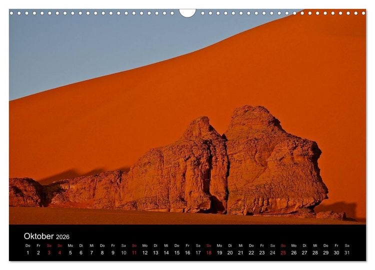 Produktbild: Sahara - S&uuml;dalgerien (Wandkalender 2026 DIN A3 quer), CALVENDO Monatskalender