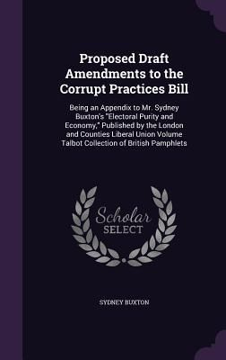 Produktbild: Proposed Draft Amendments to the Corrupt Practices Bill