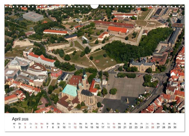 Produktbild: Th&uuml;ringen - mit Abstand betrachtet 2026 (Wandkalender 2026 DIN A3 quer), CALVENDO Monatskalender