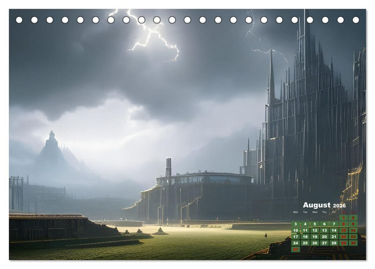 Produktbild: Follow Me... (Desk Calendar 2026 DIN A5 landscape), CALVENDO 12 Month DeskCalendar