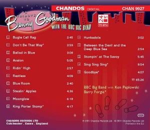 Produktbild: A Tribute To Benny Goodman