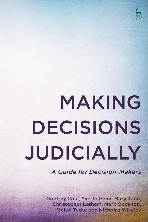 Produktbild: Making Decisions Judicially