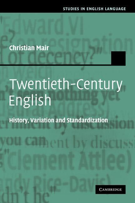 Produktbild: Twentieth-Century English