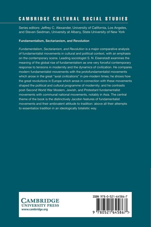 Produktbild: Fundamentalism, Sectarianism, and Revolution