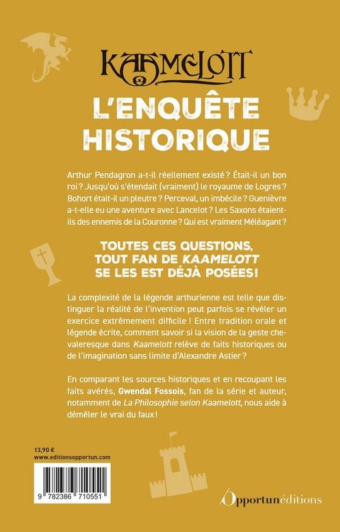 Produktbild: Kaamelott : les vrai-faux de l'histoire : guide non officiel