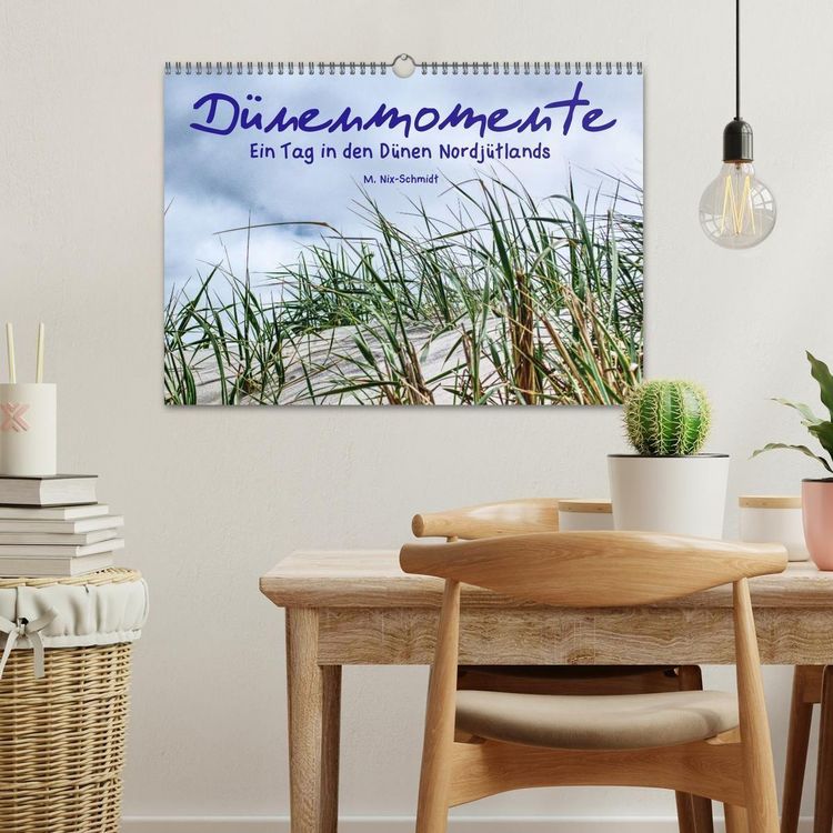 Produktbild: D&uuml;nenmomente - Ein Tag in den D&uuml;nen Nordj&uuml;tlands (Wandkalender 2027 DIN A3 quer), CALVENDO Monatskalender