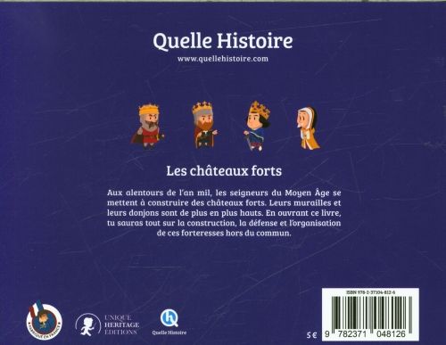 Produktbild: Les ch&acirc;teaux forts : les forteresses du Moyen Age