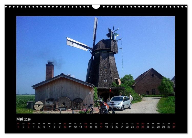 Produktbild: Sch&ouml;nes Kleve bei Tag und Nacht (Wandkalender 2026 DIN A3 quer), CALVENDO Monatskalender