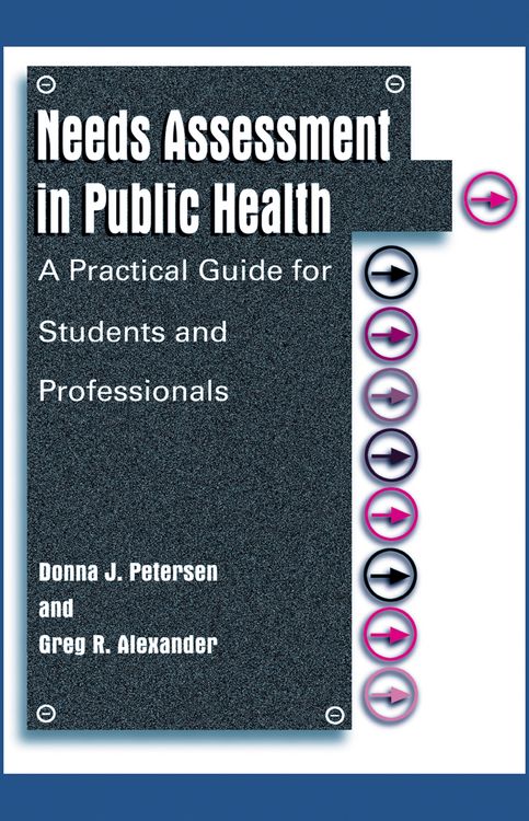Produktbild: Needs Assessment in Public Health