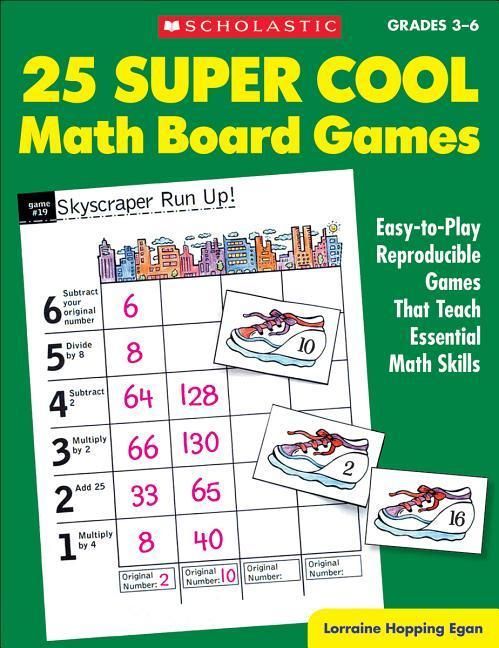 Produktbild: 25 Super Cool Math Board Games