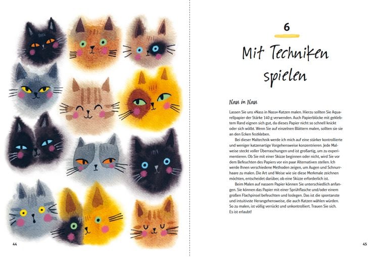 Produktbild: Katzen malen