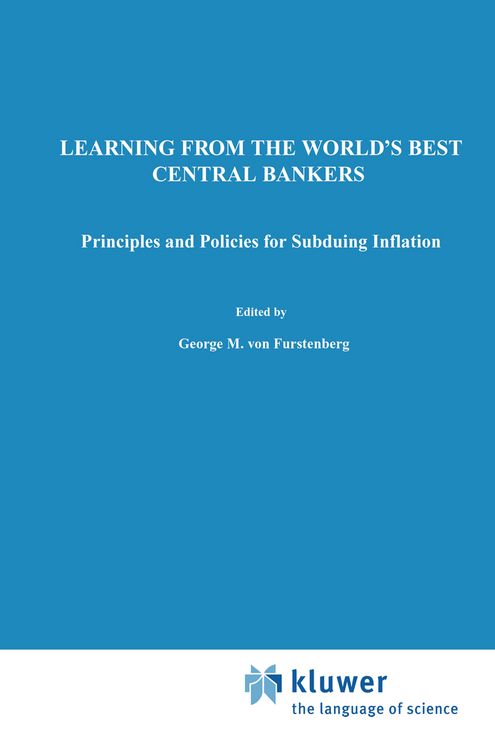 Produktbild: Learning from the World&rsquo;s Best Central Bankers