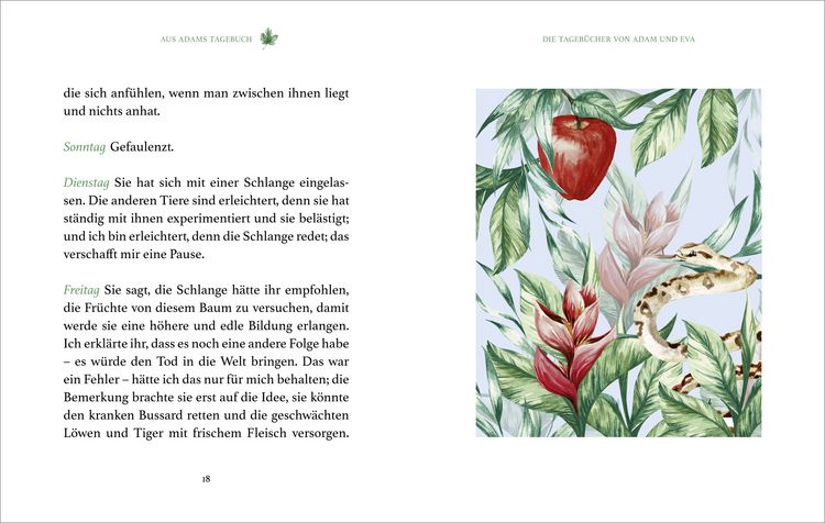 Produktbild: Die Tageb&uuml;cher von Adam und Eva