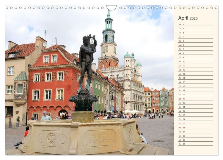 Produktbild: Quer durch Polens Norden (Wandkalender 2026 DIN A3 quer), CALVENDO Monatskalender