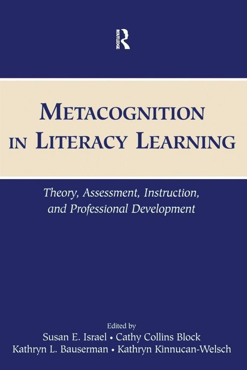 Produktbild: Metacognition in Literacy Learning