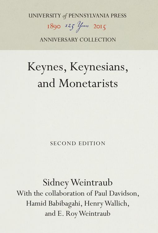 Produktbild: Keynes, Keynesians, and Monetarists