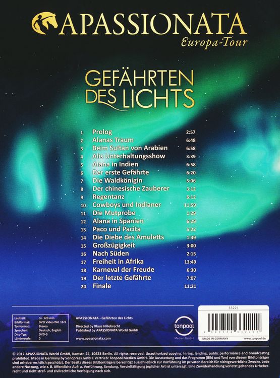 Produktbild: Apassionata World - Gef&auml;hrten des Lichts (+ CD)