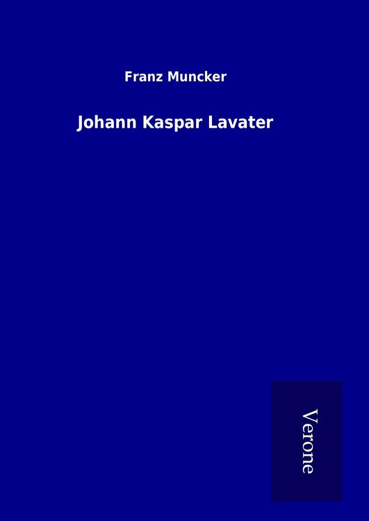 Produktbild: Johann Kaspar Lavater
