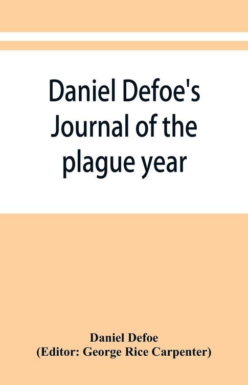 Produktbild: Daniel Defoe's Journal of the plague year