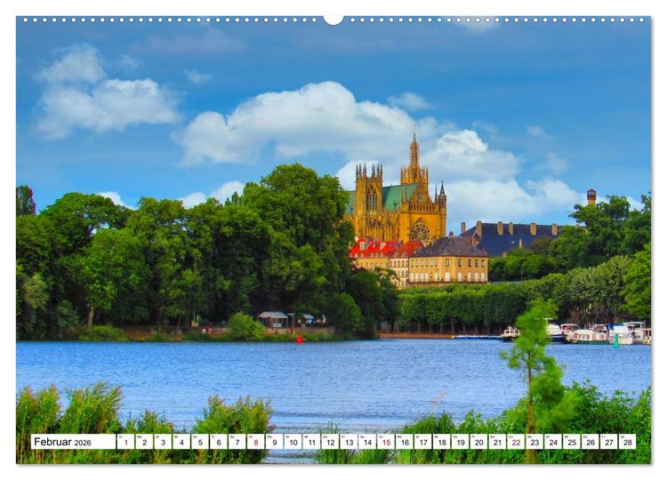 Produktbild: Mosel - Idylle und guter Wein (Wandkalender 2026 DIN A2 quer), CALVENDO Monatskalender
