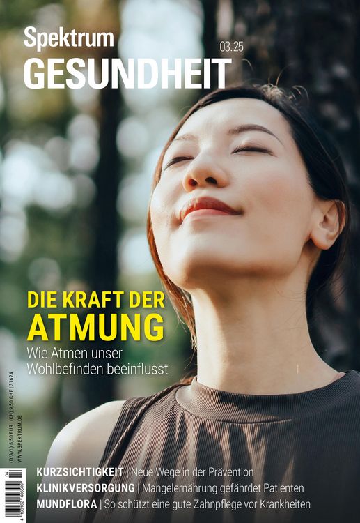 Produktbild: Spektrum Gesundheit 3/2025 - Die Kraft der Atmung