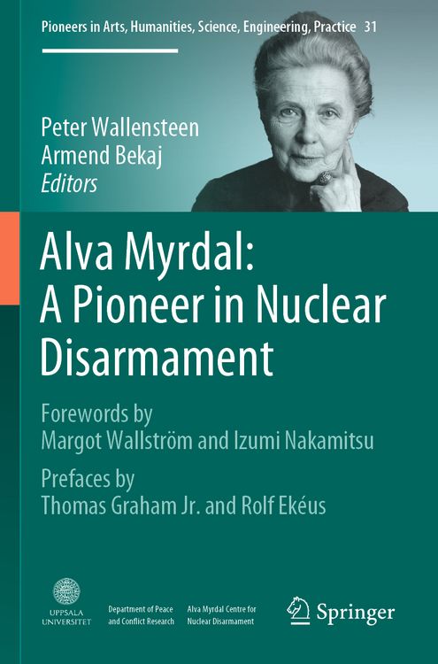 Produktbild: Alva Myrdal: A Pioneer in Nuclear Disarmament