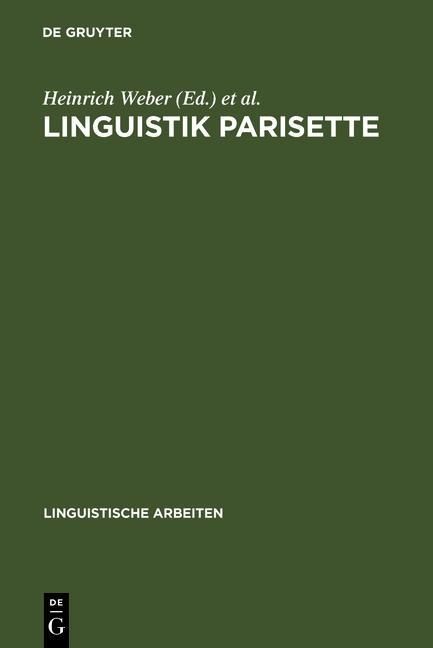 Produktbild: Linguistik Parisette