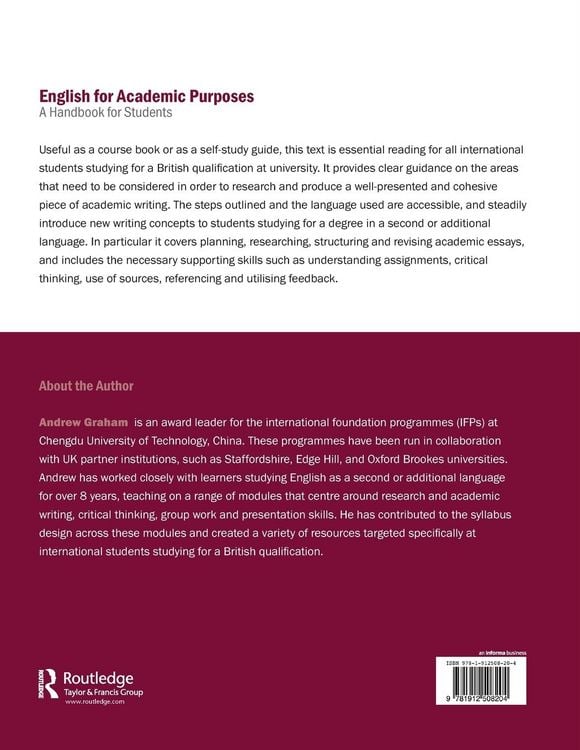 Produktbild: English for Academic Purposes