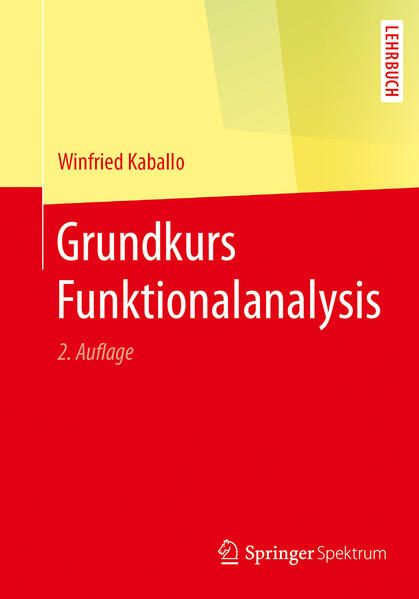 Produktbild: Grundkurs Funktionalanalysis