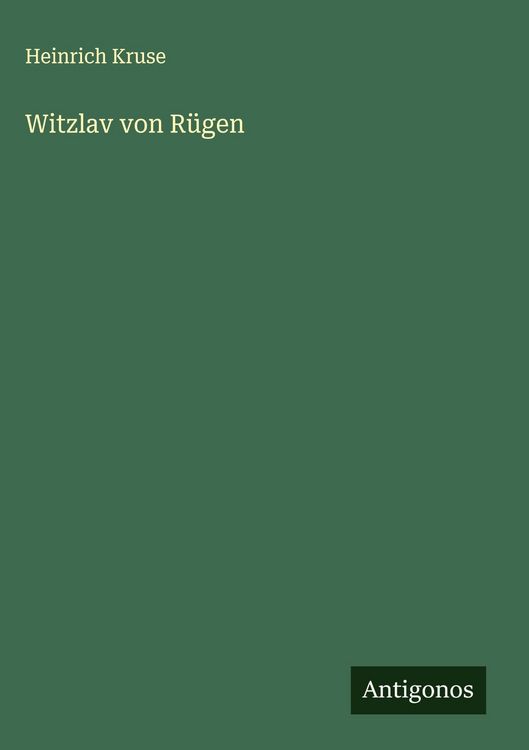 Produktbild: Witzlav von R&uuml;gen
