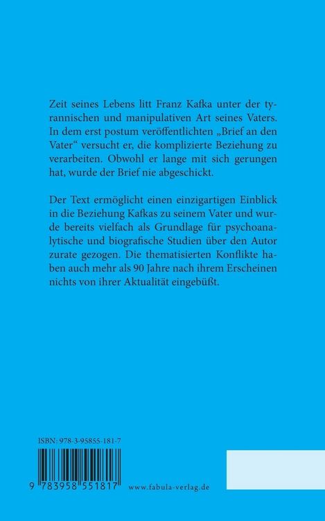 Produktbild: Brief an den Vater