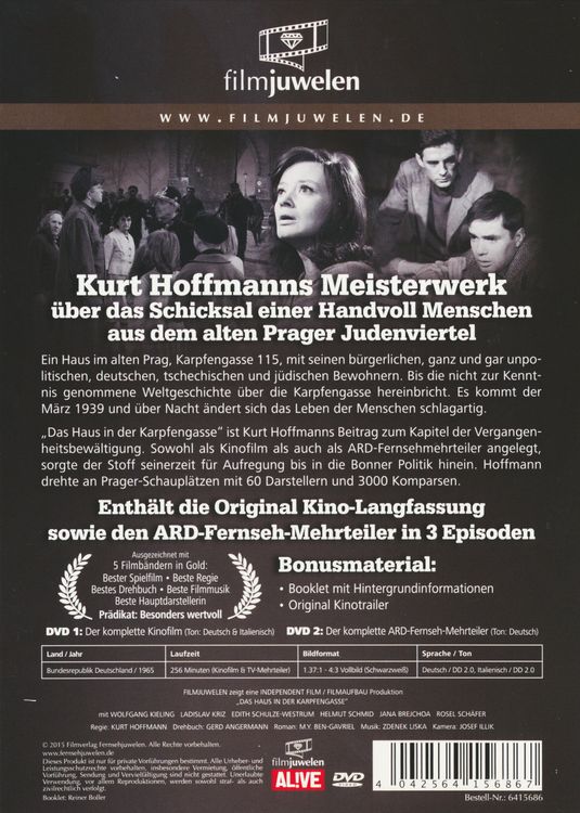 Produktbild: Das Haus in der Karpfengasse - Gesamtedition [2 DVDs]