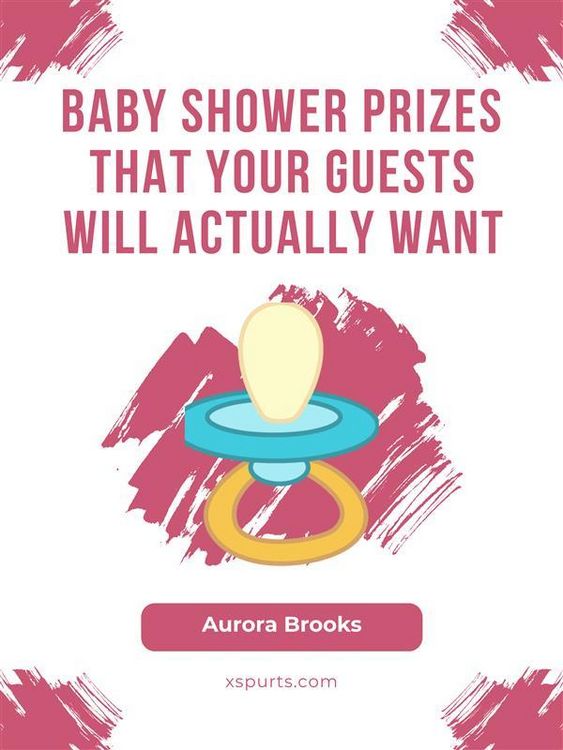Produktbild: Baby Shower Prizes That Your Guests Will Actually Want