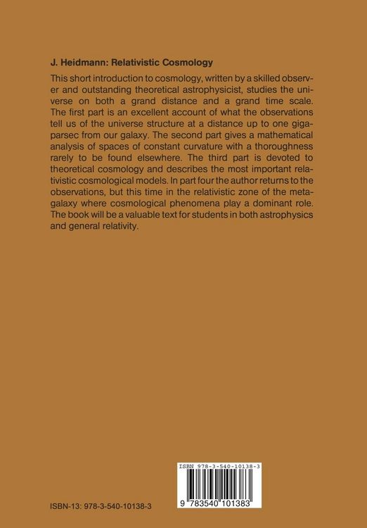 Produktbild: Relativistic Cosmology