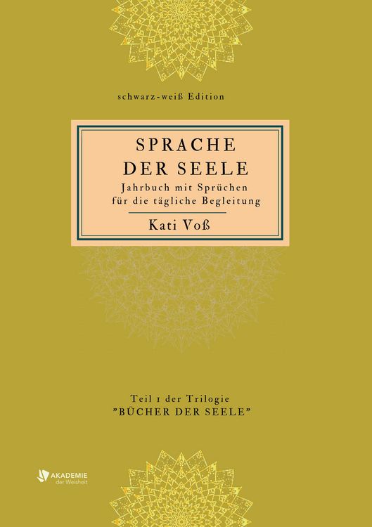 Produktbild: SPRACHE DER SEELE (schwarz-wei&szlig;-Edition)