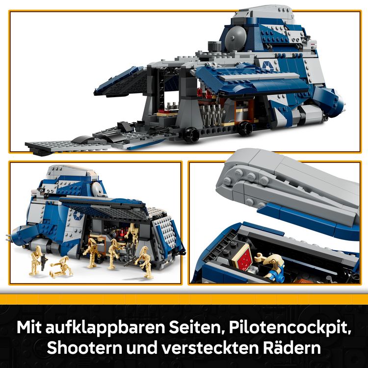 Produktbild: LEGO Star Wars 75435 The Clone Wars MTT der Separatisten in der Schlacht von Felucia
