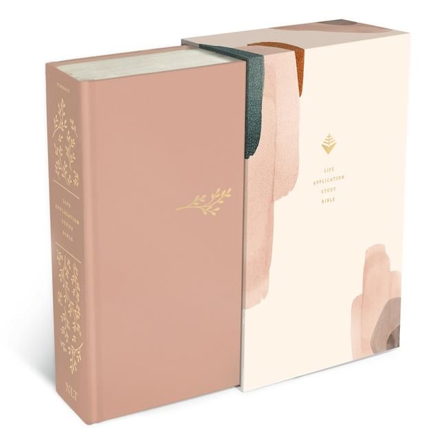 Produktbild: NLT Life Application Study Bible, Third Edition (Hardcover Cloth, Soft Pink, Red Letter)