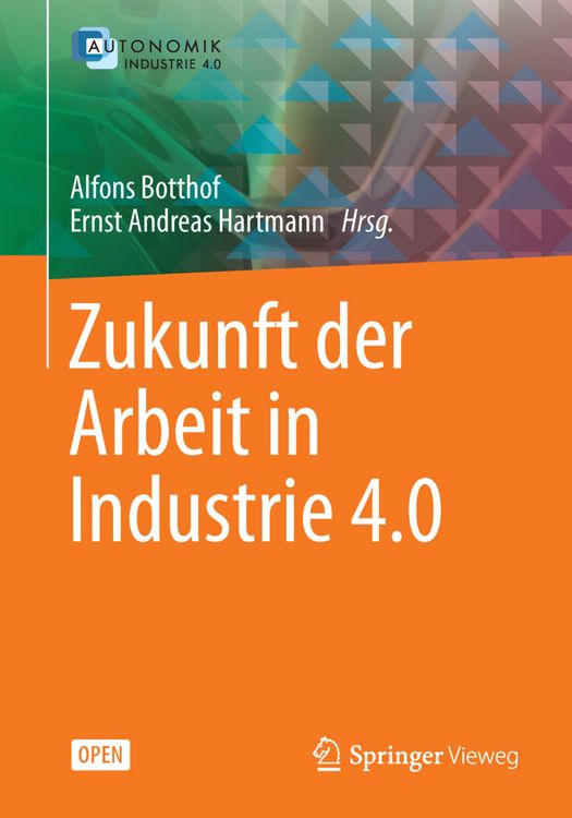 Produktbild: Zukunft der Arbeit in Industrie 4.0
