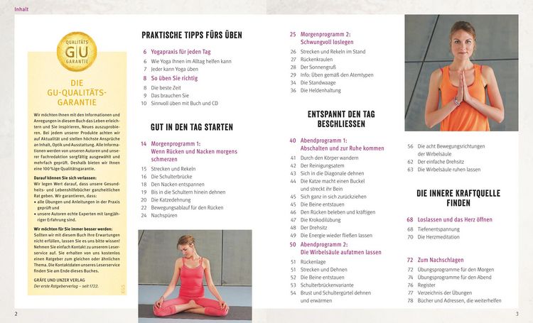 Produktbild: Yoga. Mehr Energie und Ruhe (mit CD)