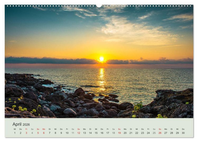 Produktbild: Kalender Traumstr&auml;nde 2026 (Wandkalender 2026 DIN A2 quer), CALVENDO Monatskalender