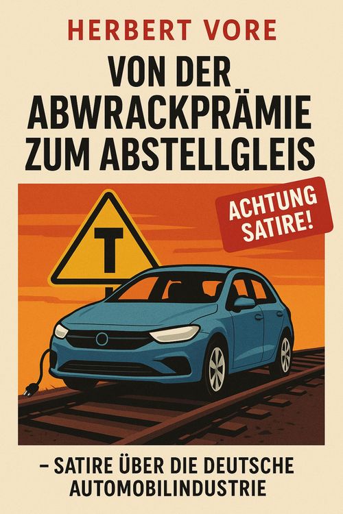 Produktbild: Von der Abwrackpr&auml;mie zum Abstellgleis - Satire &uuml;ber die deutsche Automobilindustrie