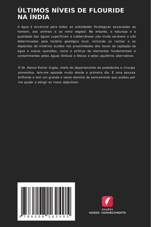 Produktbild: &Uacute;ltimos N&iacute;veis De Flouride Na &Iacute;ndia