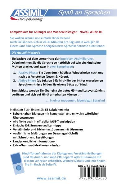 Produktbild: ASSiMiL Hindi ohne M&uuml;he