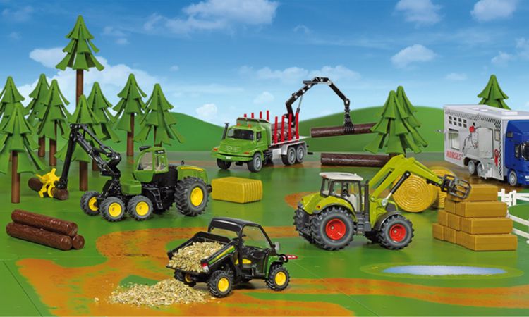 Produktbild: Siku 5699 Feldwege und Wald