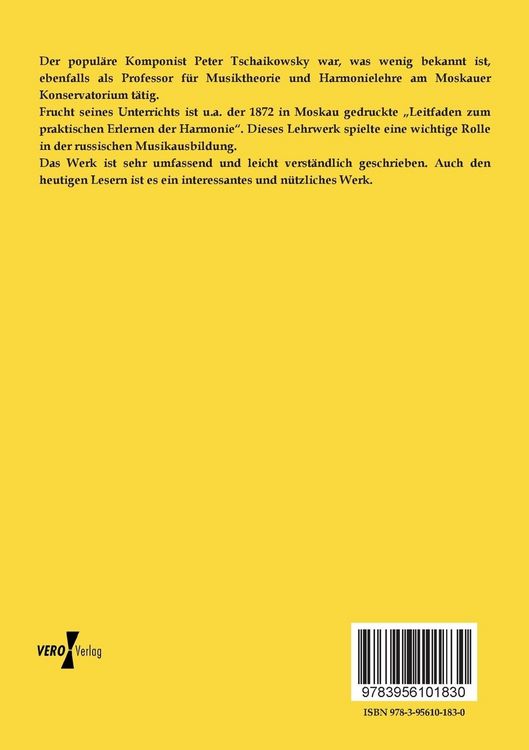 Produktbild: Leitfaden zum praktischen Erlernen der Harmonie
